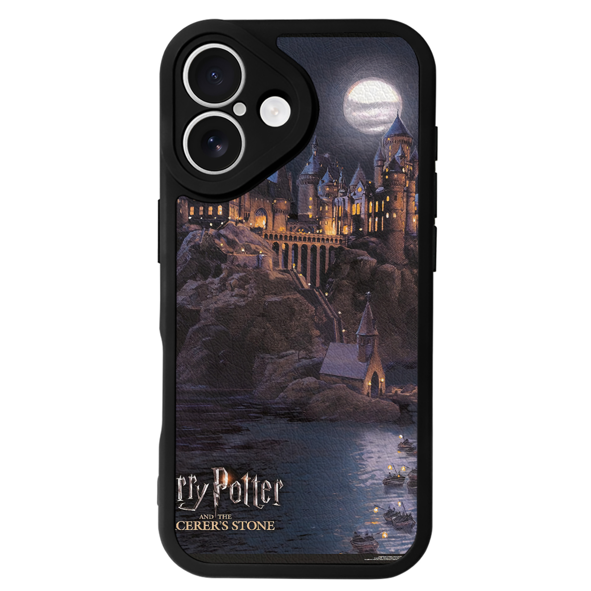 （画像用） Harry Potter ハリー・ポッターシリーズ 【iPhone 16シリーズ対応】シリコンスマホケース（レザー調） 材質：シリコン